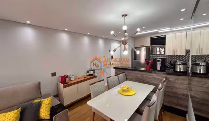 Apartamento com 3 dormitórios à venda, 62 m² por R$ 405.000,00 - Jardim Bela Vista - Guarulhos/SP