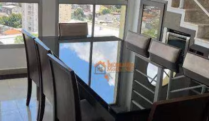 Apartamento Duplex com 3 dormitórios à venda, 131 m² por R$ 855.000,00 - Vila Hulda - Guarulhos/SP