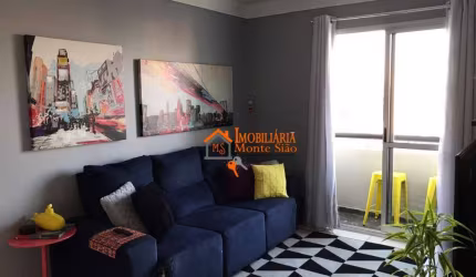 Apartamento com 2 dormitórios à venda, 65 m² por R$ 385.000,00 - Vila Moreira - Guarulhos/SP