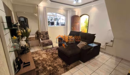 Sobrado com 3 dormitórios à venda, 165 m² por R$ 620.000,00 - Jardim Bela Vista - Guarulhos/SP