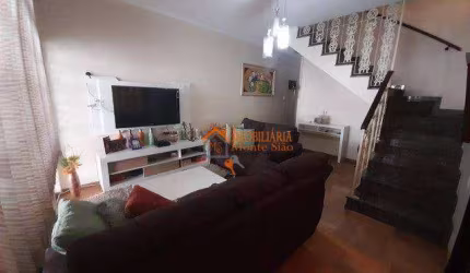 Sobrado para compra no Jardim Santa Cecilia  com 3 dormitórios à venda por R$ 742.000 - Jardim Santa Cecília - Guarulhos/SP