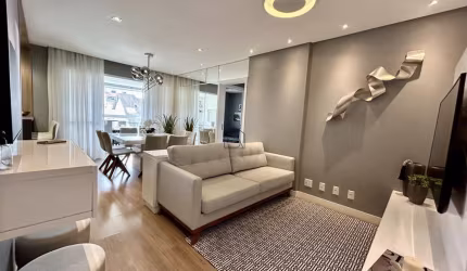 Apartamento Porteira Fechada com 02 quartos sendo 02 suítes 03 BWC localizado em Barreiros, São José - SC.