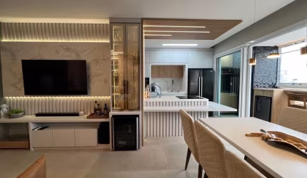 Apartamento com 02 quartos sendo 02 suítes 03 BWC localizado em Campinas - São José - SC.