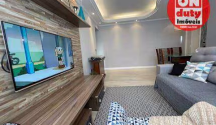Apartamento com 2 quartos à venda, 80 m² por R$ 530.000 - Campo Grande - Santos/SP