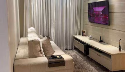 Apartamento à venda, 58 m² por R$ 371.000,00 - Morro de Nova Cintra - Santos/SP