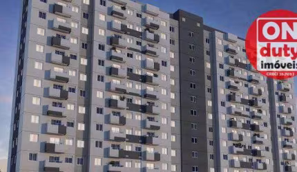 Apartamento com 2 dormitórios à venda, 42 m² por R$ 319.573,57 - Jabaquara - Santos/SP