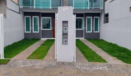 Casa com 3 quartos à venda na Rua Aurora Tedesco dos Santos, 85, Cidade Industrial, Curitiba por R$ 390.000