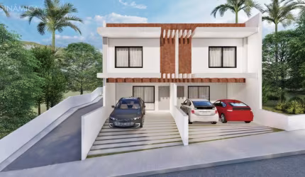 Casa em condomínio fechado com 3 quartos à venda na Henrique Bennertz, 530, Itoupava Norte, Blumenau, 111 m2 por R$ 590.000