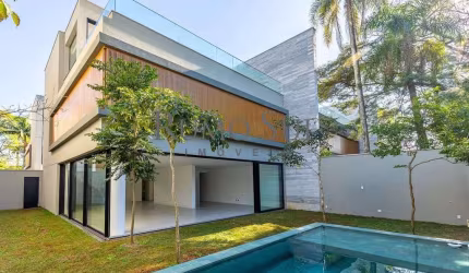 Casa em condomínio fechado com 5 quartos à venda na Rua Pirandello, 245, Brooklin, São Paulo por R$ 10.200.000