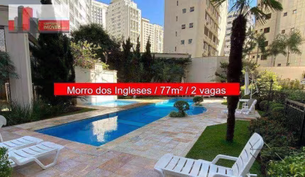 Apartamento Rua dos Ingleses, 586 - Morro dos Ingleses, 2 dorms, 77m², The Hampton.