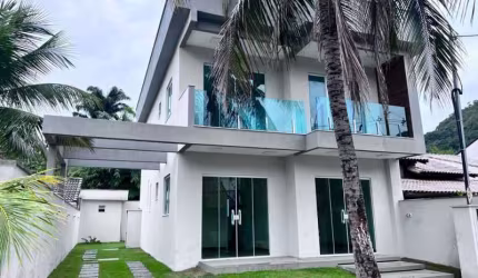 Casa em condomínio fechado com 3 quartos à venda na Rua Nilton Santos, Recreio dos Bandeirantes, Rio de Janeiro, 120 m2 por R$ 1.400.000