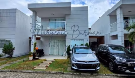 Casa em Condomínio para Locação em Lauro de Freitas, Buraquinho, 4 dormitórios, 3 suítes, 5 banheiros, 2 vagas