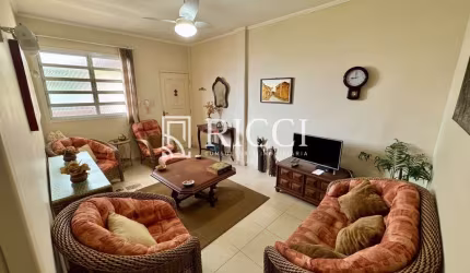 Frente mar, Apartamento, 2 quartos, sala ampla, canal 2, Pompéia, Santos