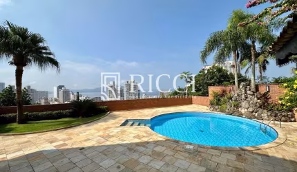 Casa de Luxo em Condomínio à Venda em Santos-SP, Bairro Santa Terezinha: 4 Quartos, 2 Suítes, 3 Salas, 6 Banheiros, 4 Vagas, 550m²!
