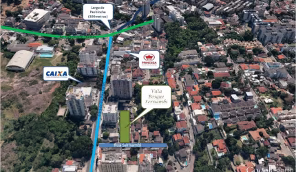 Terreno à Venda na Rua Sernambi, Pechincha - 732m², Projeto Aprovado para 9 Casas Modernas | Próximo ao Largo do Pechincha