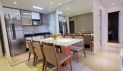 Vende-se apartamento mobiliado de 3 dormitórios, Condomínio Vista Centrale.