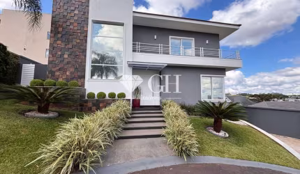 Casa com 4 quartos à venda na Rua Ódino Moro, Estrela, Ponta Grossa, 487 m2 por R$ 3.800.000