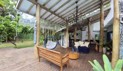 Chácara com 4 dormitórios à venda, 3053 m² por R$ 2.600.000,00 - B Una - São Sebastião/SP