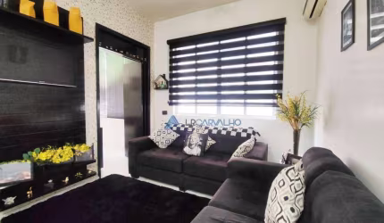 Apartamento de 2 dormitórios na quadra da praia à venda, 70 m² por R$ 540.000 - Boqueirão - Santos/SP