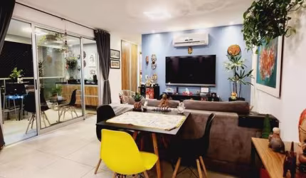 Av Pau Brasil VIA AZALEAS 2 Quartos 2 suítes 1 Vaga 90m² Varanda Armários FGTS