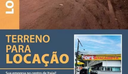 Terreno, 800 m² - venda por R$ 7.190.000,00 ou aluguel por R$ 20.000,00/mês - Centro - Itajaí/SC