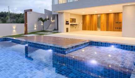 Casa Nova com 5 quartos no Condomínio Green Park em Guaxuma, Maceió