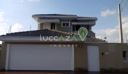 Magnífica casa à venda em Jacareí-SP, Jardim Terras de São João! 4 quartos, 1 suíte, 3 salas, 5 banheiros, 4 vagas de garagem, 274m².