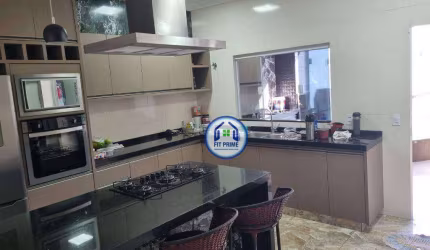 Casa com 3 dormitórios à venda, 122 m² por R$ 550.000 - Jardim Campo Belo - São José do Rio Preto/São Paulo