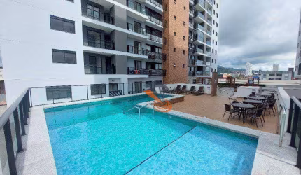 Apartamento com 2 dormitórios à venda, 97 m² por R$ 530.000,00 - Areias - São José/SC