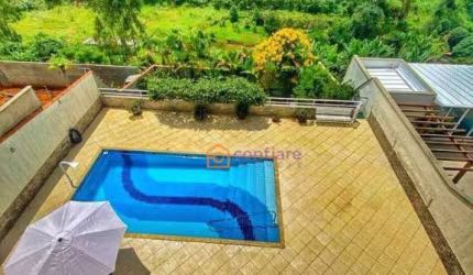 Casa com 4 dormitórios à venda no, 426 m² por R$ 1.690.000 - Parque Jardim da Serra - Juiz de Fora/MG