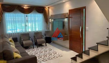 Sobrado com 3 dormitórios à venda, 180 m² por R$ 620.000,00 - Parque Continental I - Guarulhos/SP