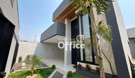 Casa com 3 Suítes à venda, 183 m² por R$ 1.150.000 - Parque Brasília - Anápolis/GO