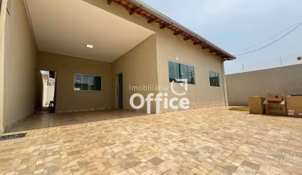 Casa com 3 quartos à venda, 114 m² por R$ 527.000 - Parque Brasília 2ª Etapa - Anápolis/GO