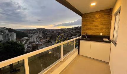 Apartamento com 2 dormitórios à venda, 53 m² por R$ 350.000,00 - Teixeiras - Juiz de Fora/MG