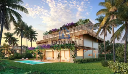 Casa em condomínio fechado com 5 quartos à venda na Rua Praia Canoe Jaguaribe, 1, Maceió, Fortim por R$ 2.909.000