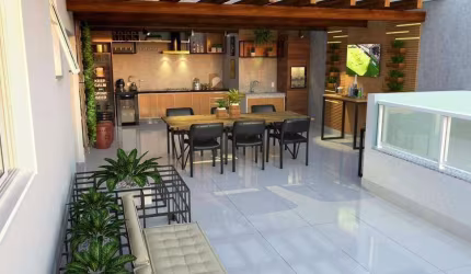 Cobertura à venda, 4 quartos, 1 suíte, 1 vaga, Saraiva - Uberlândia/MG