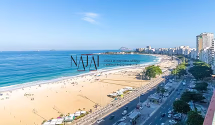 Vendo cobertura com vista frontal mar. 425m²- 04 suites - Copacabana-Rj.