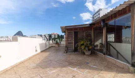 Vendo excelente cobertura 04 qtos 01 suite 01 vaga com 267m-Laranjeiras-Rj.