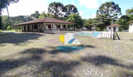 Chácara 13.616,80 m² - Casa 05 quartos, piscina. Documentação registrada em Piraquara PR