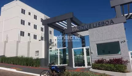 Apartamento no Residencial Lisboa com 2 quartos, sala, cozinha, banheiro, 1 vaga de garagem, 49m² d