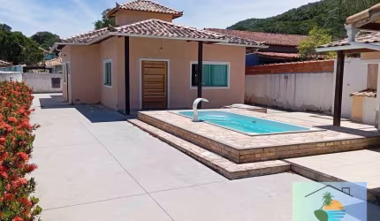Casa c/  Piscina no Condomínio Chácara da Aldeia - São Pedro da Aldeia-RJ