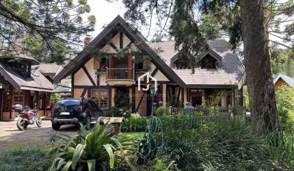 Casa em condomínio fechado com 6 quartos à venda no Jardim Véu da Noiva, Campos do Jordão  por R$ 3.600.000