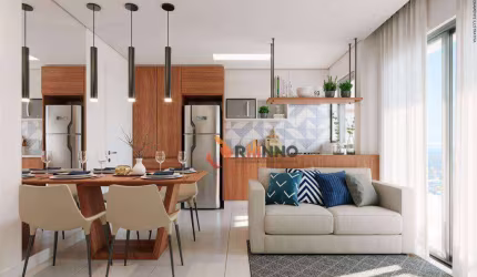 Apartamento com 2 quartos, sacada, com 47 m² no bairro Capão Raso.
