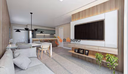 Apartamento com 2 suítes, 74,8 m² no Cabral.