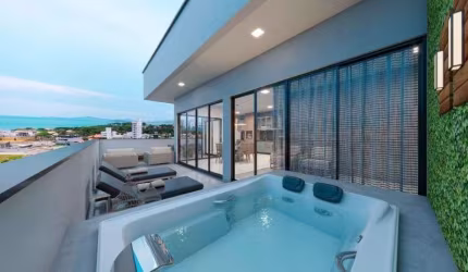 Apartamento com 3 suítes, à apenas 300m do mar, à venda por R$ 859.211,60 - Itac