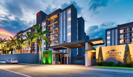Apartamento garden, 2 dormitórios, sendo 1 suíte à venda, 59 m² por R$ 490.000 -