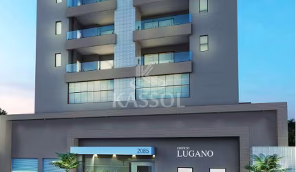 ED. LUGANO - APTO 303 CONSTRUÇÃO - 1 SUÍTE   1 QUARTO  E 1 VAGA DE GARAGEM - ENT
