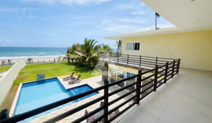 Casa PÉ NA AREIA em Jacuípe PORTEIRA FECHADA com 5 suítes, 485m² à venda por R$ 3.500.000,00
