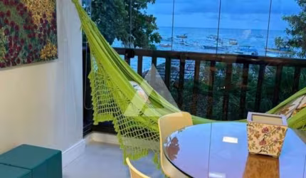 Apartamento Praia do Forte VISTA MAR com 1 quarto, 47m² à venda por R$ 1.600.000,00