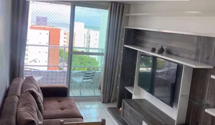 Apto 2 quartos, sendo uma suíte com varanda em cabo branco, João pessoa- PB